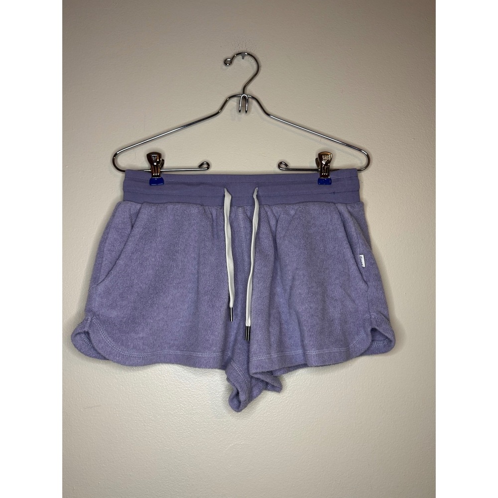 FEAT Lounge Shorts Lavender‎ Terry Drawstring Size S